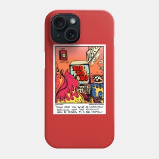 Hells check in point Phone Case