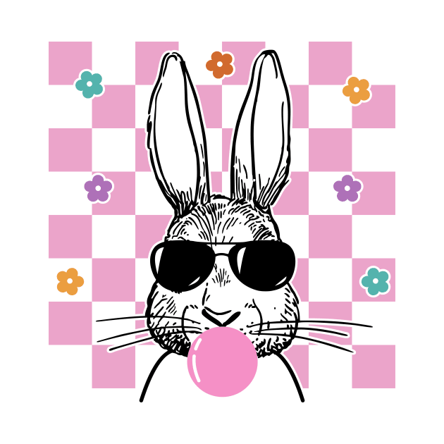 Rabbit and chewing gum by My Happy-Design