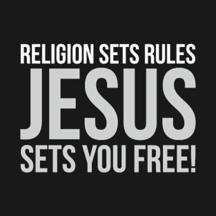 Jesus Sets You Free | Christian T-Shirt