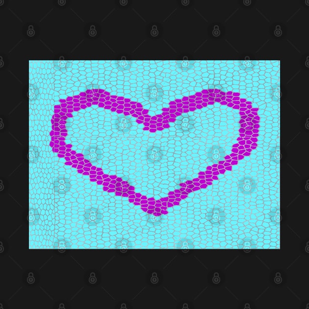 Mosaic heart by tothemoons