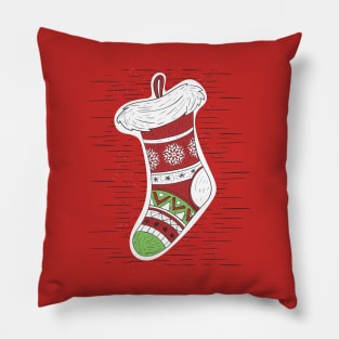 Christmas stockings - Happy Christmas and a happy new year! - Available in stickers, clothing, etc Pillow