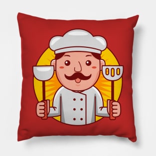 Chef Man Pillow