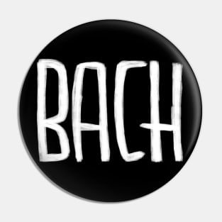 Johann Sebastian Bach, Classical Composer: Bach Pin