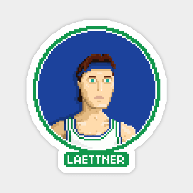 Laettner Magnet by PixelFaces