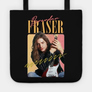 Brendan Fraser - - - 90s Aesthetic Fan Design Tote