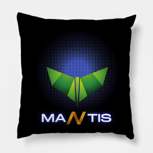 MANTIS w/text Pillow