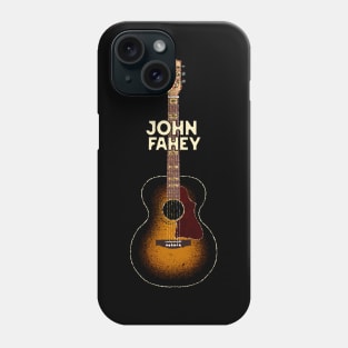 John Fahey Bacon & Day Acoustic Guitar Phone Case