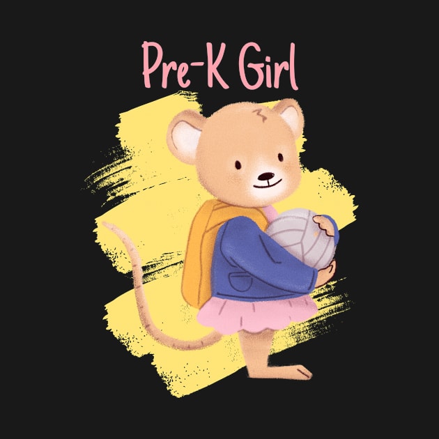 Pre-Kindergarten Girl by I Love My Family