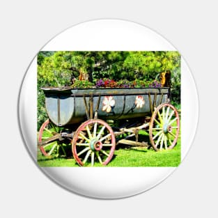 Flower Wagon Pin