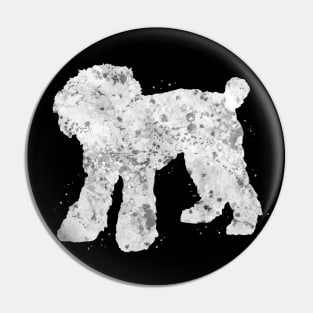 Toy Poodle dog Pin