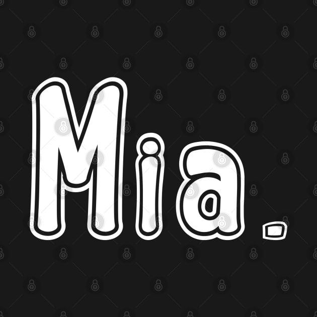 Name Mia by CanCreate