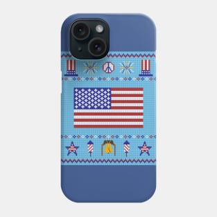 Americana Knit Phone Case