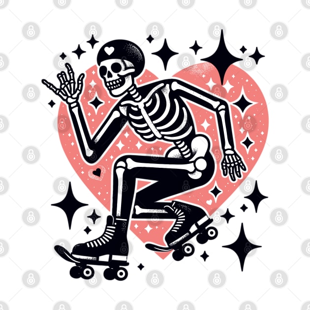 Skeleton Skater by Vehicles-Art