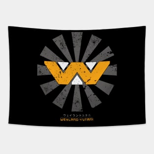 Weyland Yutani Retro Japanese Alien Tapestry