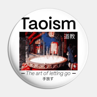 Taoism Religion Design Pin