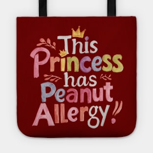 This Princess's Peanut Allergy Alert Tote