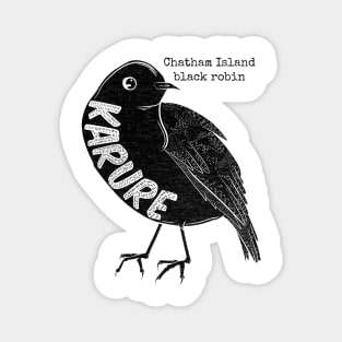 Karure black robin Magnet