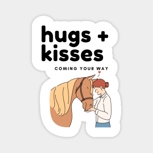 Hugs and Kisses Magnet