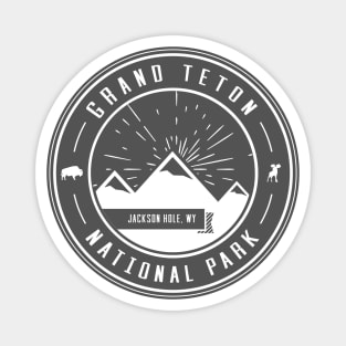 Grand Teton National Park Travel Series Magnet