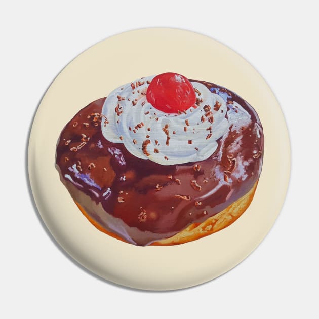 Black Forest Donut painting (no background) Pin by EmilyBickell