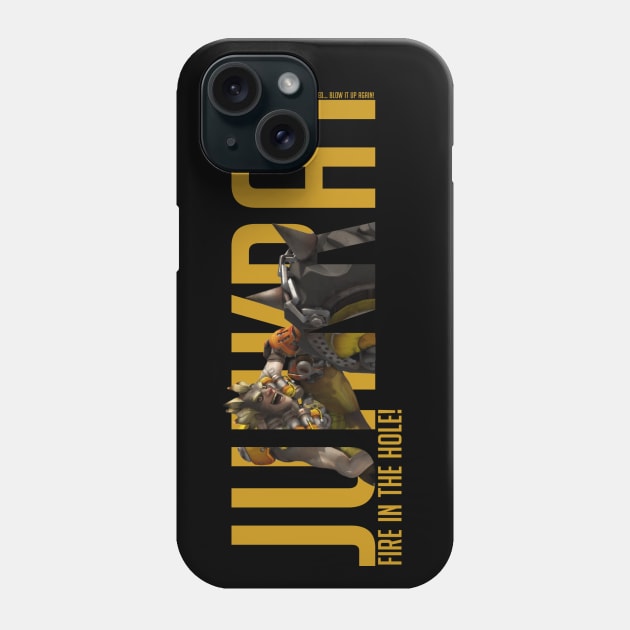 Junkrat - Overwatch Phone Case by Rendi_the_Graye