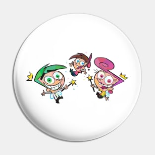 Geometric Fairly Odd Parents Pin