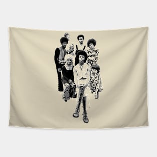 Retro Funk Soul Music Band Tapestry