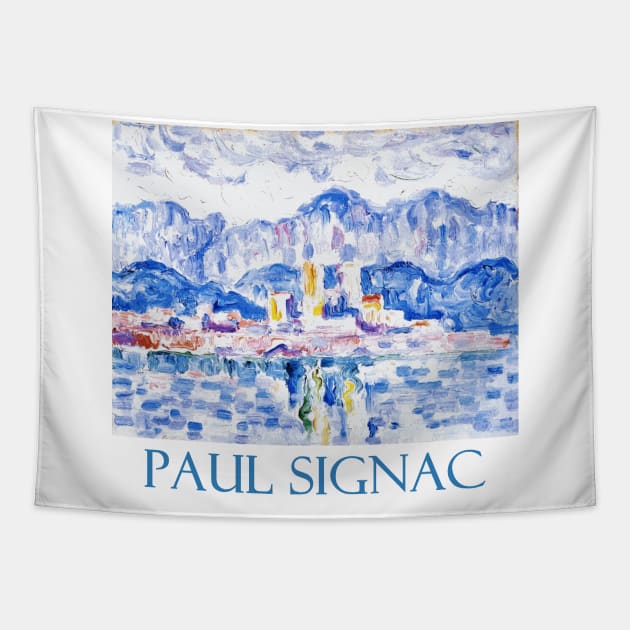 Gray Weather, Antibes by Paul Signac Tapestry by Naves