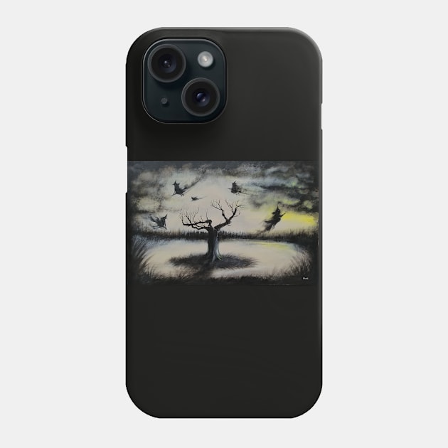 The Old Wicked Tree Phone Case by GnarledBranch