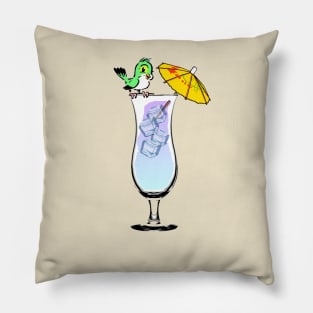 Cocktail Series - Mai Tai Bird Pillow