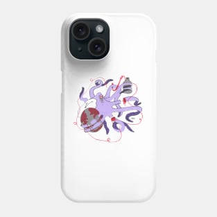 Ocean Awareness Octopus Purple Edition Phone Case