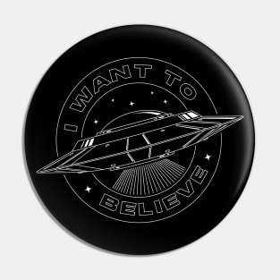 I WANT TO BELIEVE Pin