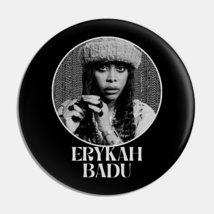 Erykah Badu Vintage Pin