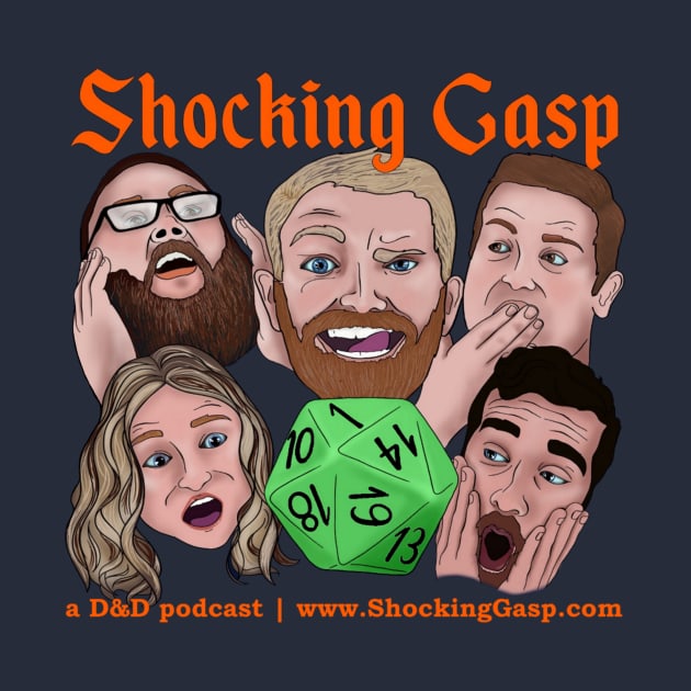 Shocking Gasp Logo by Shocking Gasp Official Store