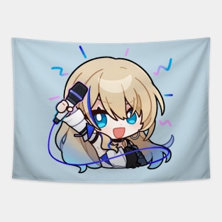 Honkai Star Rail Chibi Serval 2 Tapestry