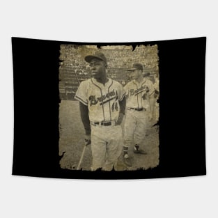 Hank Aaron #44 Tapestry