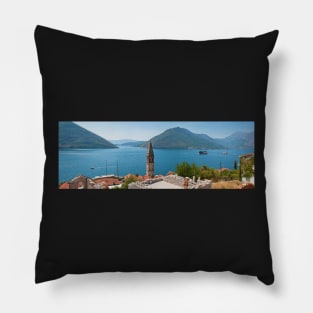 Kotor bay Pillow