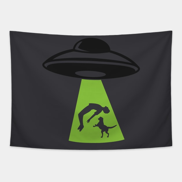 UFO Abduction Tapestry by justSVGs