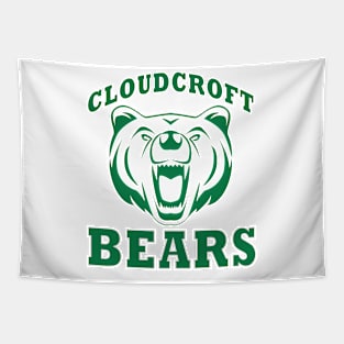 Cloudcroft Bears Plain (Green) Tapestry