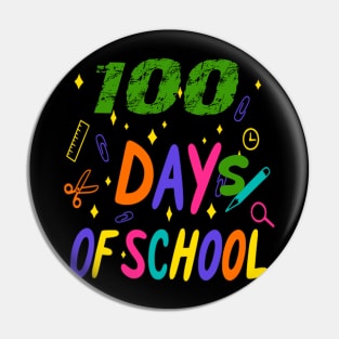 100 Days of school Pin