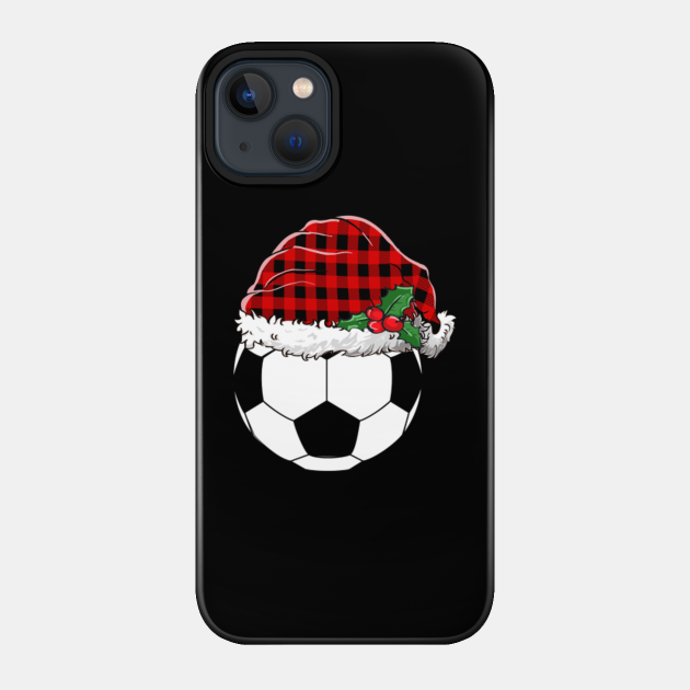 soccer christmas - Soccer Christmas - Phone Case