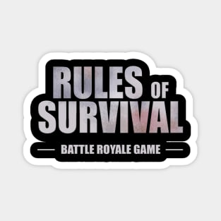 Rules of Survival Game Magnet