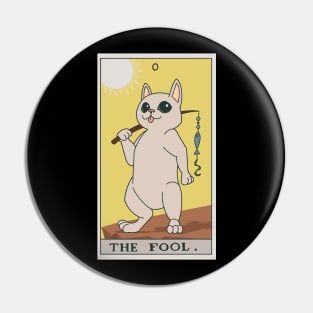 Cat Tarot Card - The Fool Pin