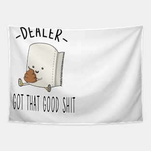 Toilet Paper Dealer Tapestry