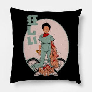 Insane From Neo Tokyo Pillow