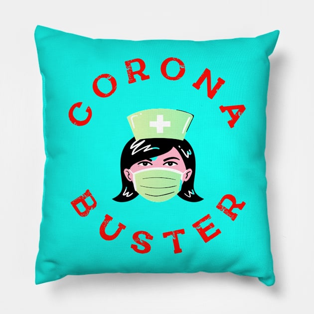 Corona Buster Nurse Pillow by NEXT GEN