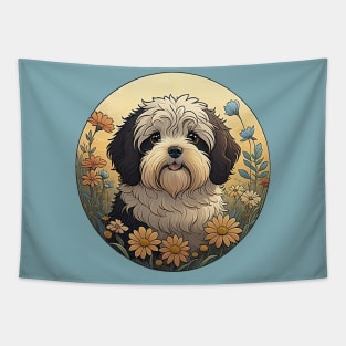 Havanese Garden Playtime Tapestry