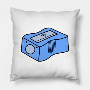 Cute Blue Sharpener Pillow