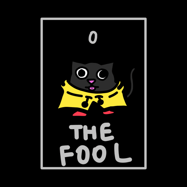 The Fool Cat Tarot Inspired by flightless pixie