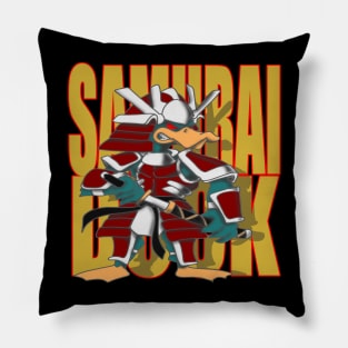 Awesome Samurai Duck Tees Pillow